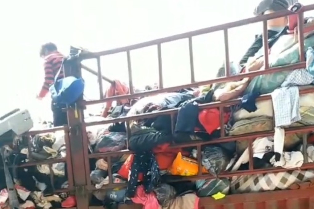 Cleaning up nicely. Some operators boast of making up to US$90,000 plus a year selling clothes collected from the fake charity bins. Photo: copyfuture.com