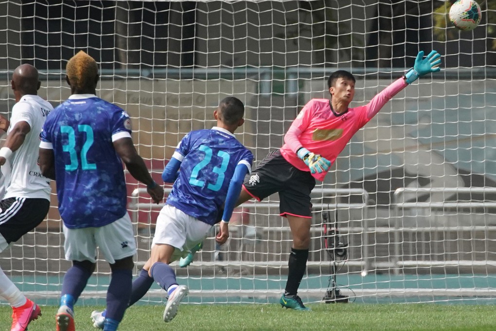 Hong Kong Rangers goalkeeper Lo Siu-kei has received an international ban for an incident last October. Photo: Felix Wong