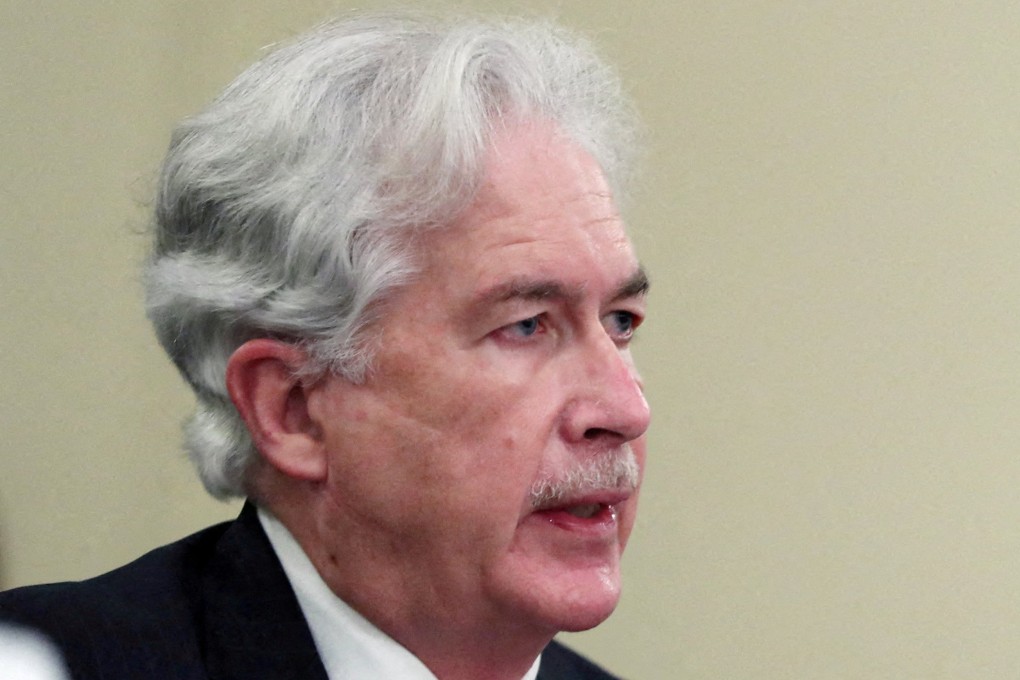 CIA Director William Burns in Washington on April 15. Photo: Reuters