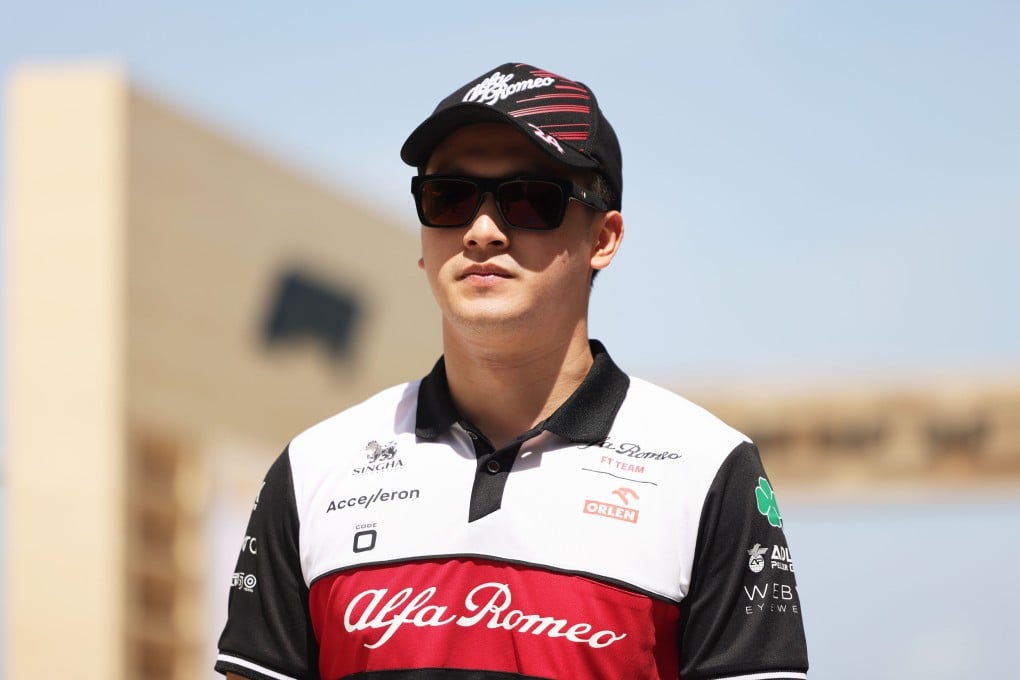 Alfa Romeo’s Zhou Guanyu before the Miami Grand Prix. Photo: Xinhua