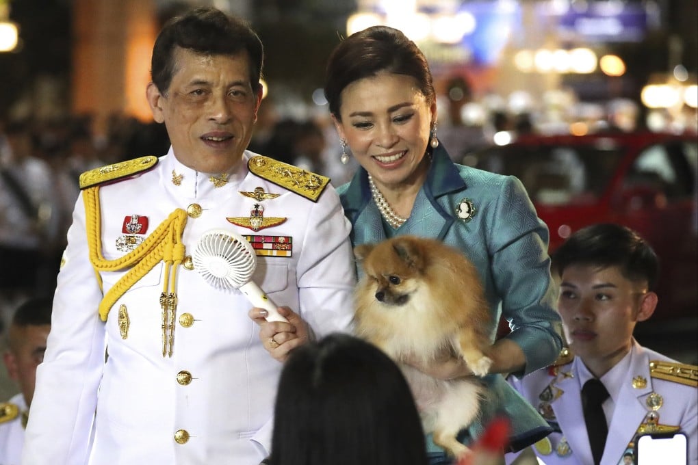 King Maha Vajiralongkorn and Queen Suthida of Thailand, which has strict lese-majesty laws. Photo: AP