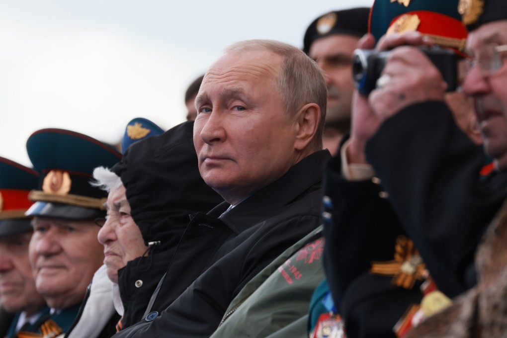 Russian President Vladimir Putin attends the annual Victory Day parade in Red Square in Moscow on May 9. The parade marks the victory of the Soviet Union over Nazi Germany in World War II. Photo: EPA-EFE