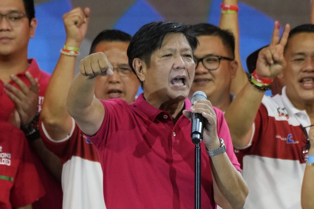 Ferdinand “Bongbong” Marcos Jnr is expected to continue his predecessor’s approach of balancing a strong alliance with Washington and economic ties with Beijing. Photo: AP