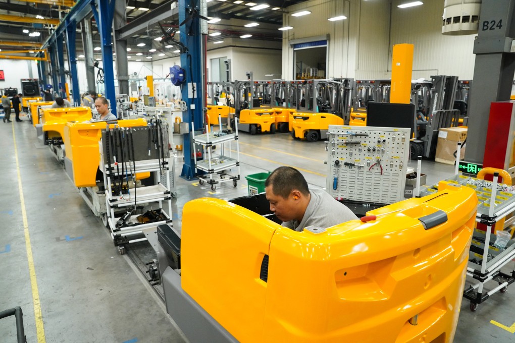 Many of the manufacturers given permission to resume operations during Shanghai’s lockdown are working at a fraction of their full capacity. Photo: Xinhua