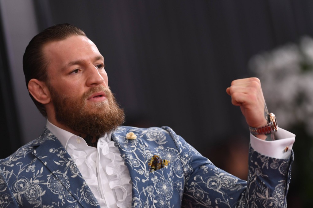 Irish mixed martial arts artist Conor McGregor attends the 2020 Grammy Awards in Los Angeles. Photo: AFP