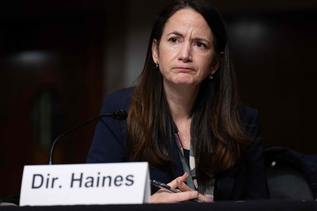 US Director of National Intelligence Avril Haines. Photo: AFP