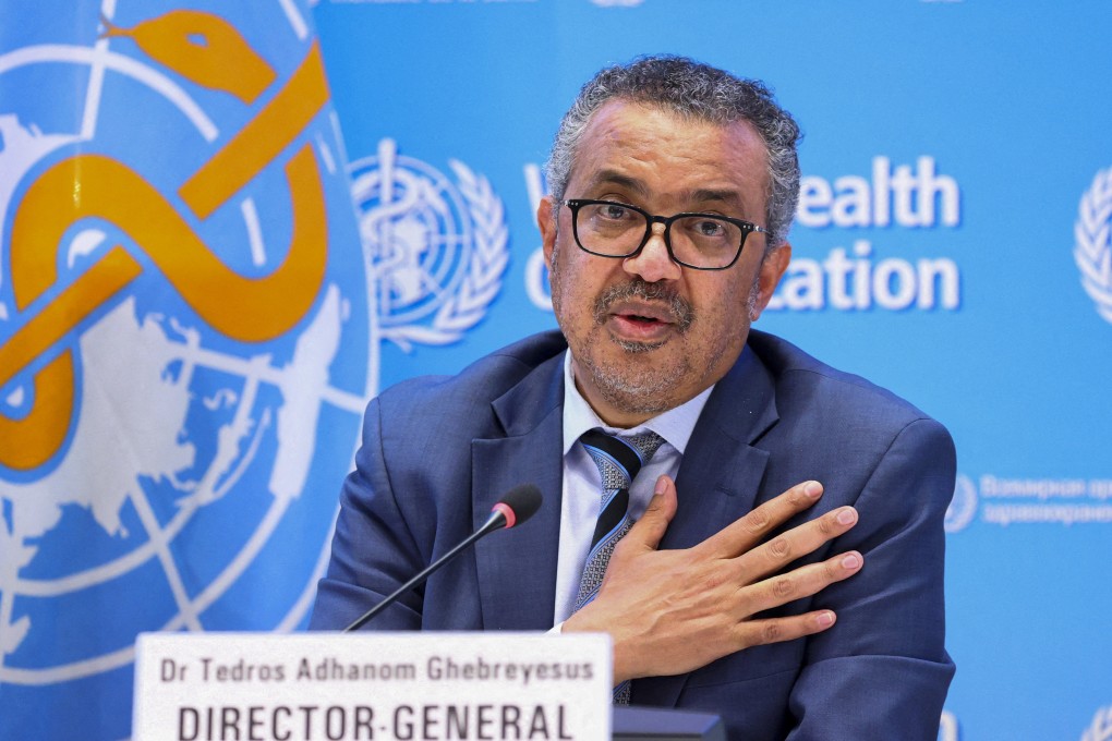 Tedros Adhanom Ghebreyesus, director-general of the World Health Organization (WHO) said of China’s zero-tolerance policy on Covid-19: “I think a shift would be very important”. Photo: Reuters