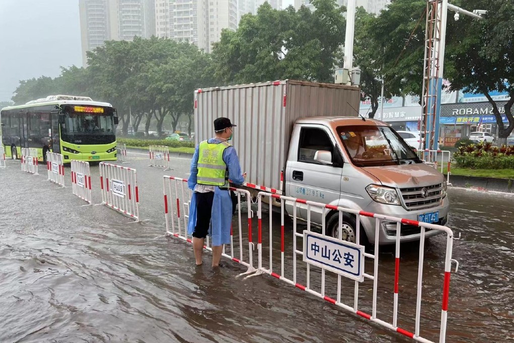 Senior party leaders in Guangdong have told local cadres to give top priority to protecting lives. Photo: Weibo