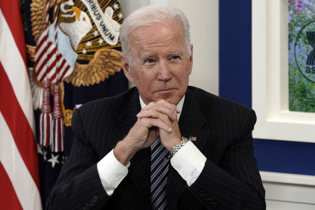 US President Joe Biden participates virtually in the annual US-ASEAN Summit at the White House in October 2021. Photo: Abaca Press/TNS