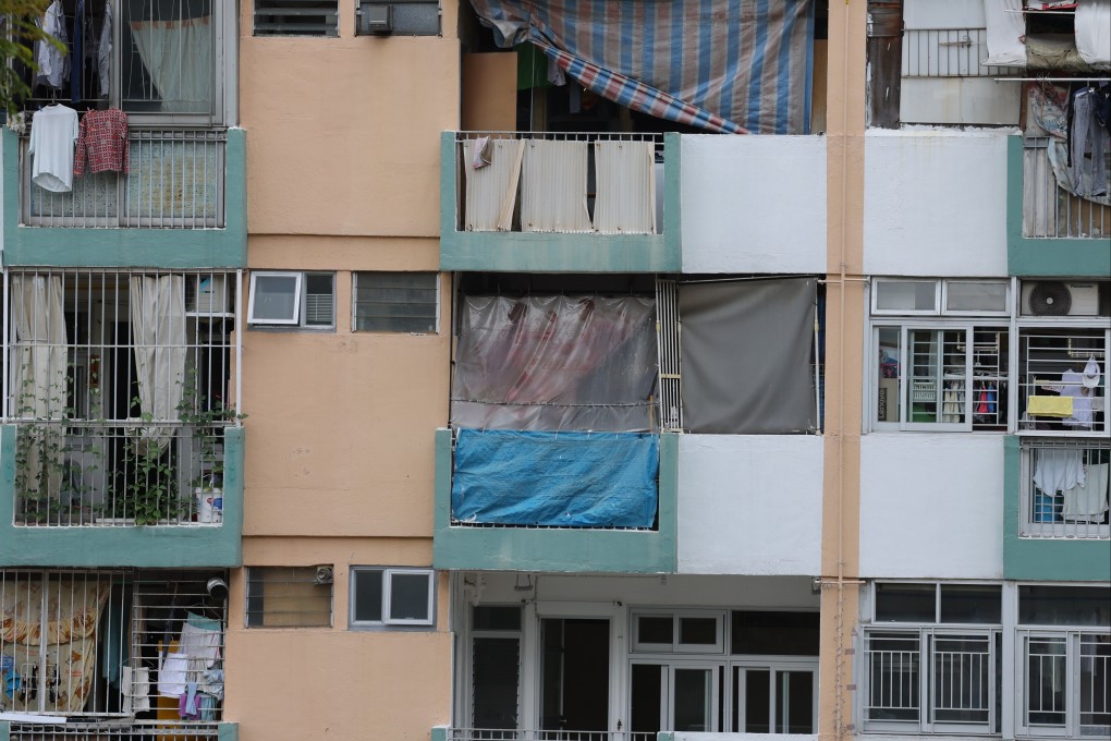 Kwun Tong Garden Estate II, a public housing estate in Ngau Tau Kok that is due to undergo redevelopment, is seen on April 11. Photo: Nora Tam