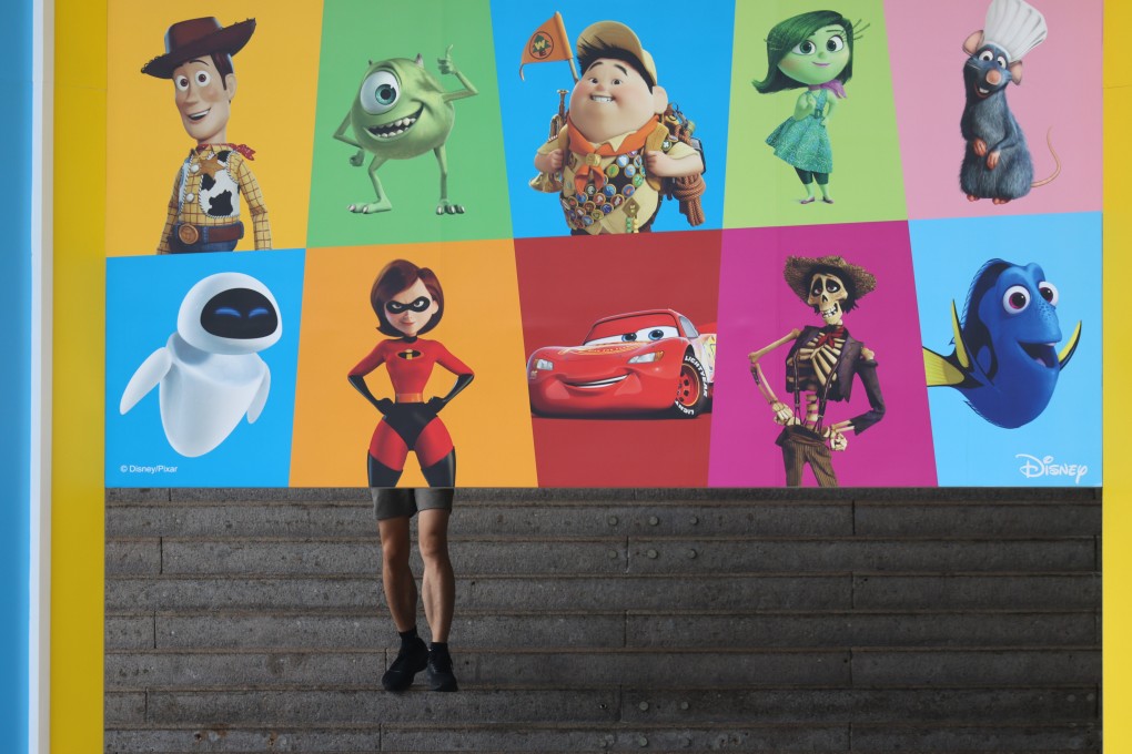 This 31 July 2021 photograph of Hong Kong’s First Pixar Fest at Harbour City in Tsim Sha Tsui received the Merit 1 award in the Hong Kong Newspaper Society’s 2021 HK News Awards. Photo:  Dickson Lee