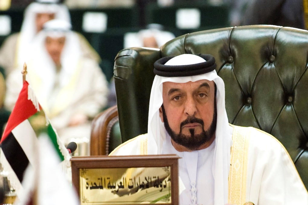 Sheikh Khalifa bin Zayed al-Nahyan also served as ruler of the emirate of Abu Dhabi, the largest and wealthiest of the UAE’s seven sheikhdoms. File photo: Reuters