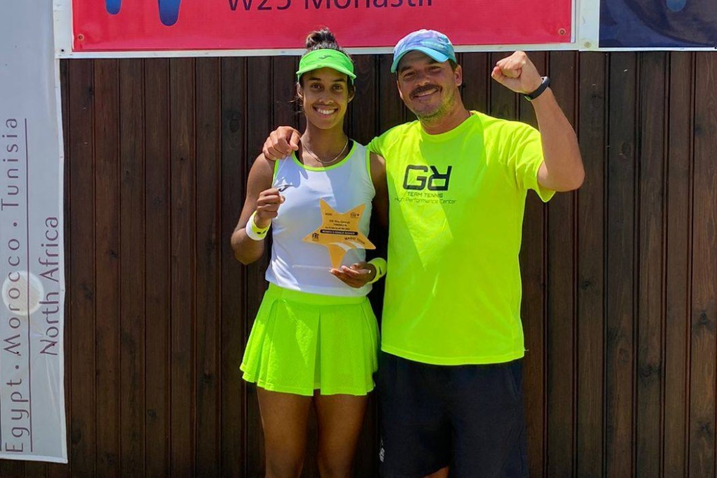 Adithya Karunaratne won her first W25 tournament last Sunday. Photo: Handout