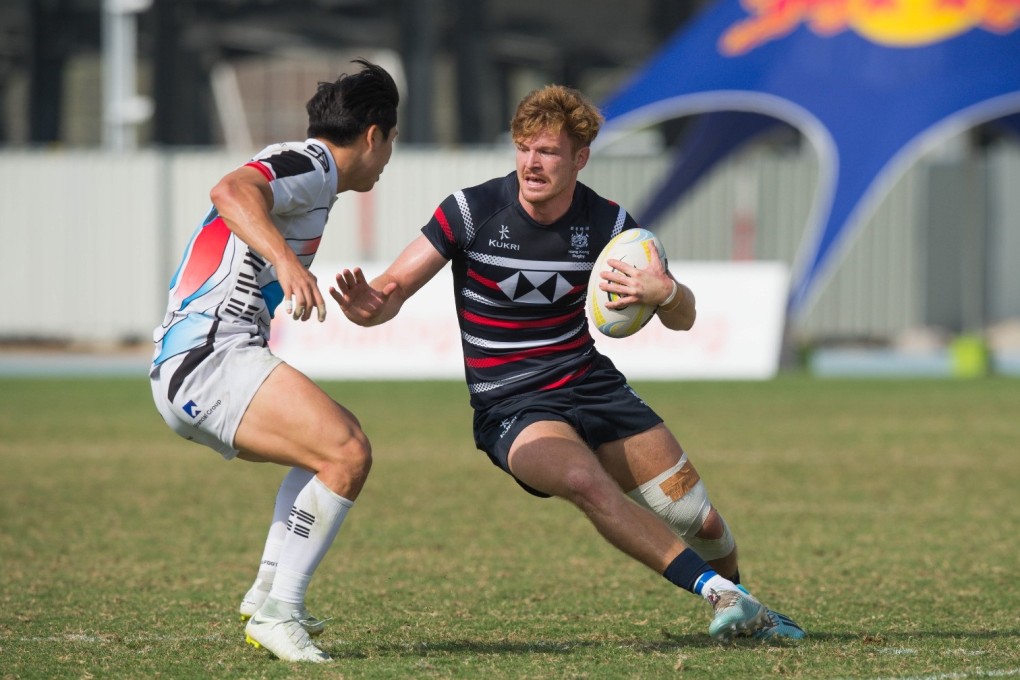 Hong Kong men’s player and Asian Games gold medallists Liam Herbert returns this weekend for the UK Super Sevens Series. Photo: Asia Rugby