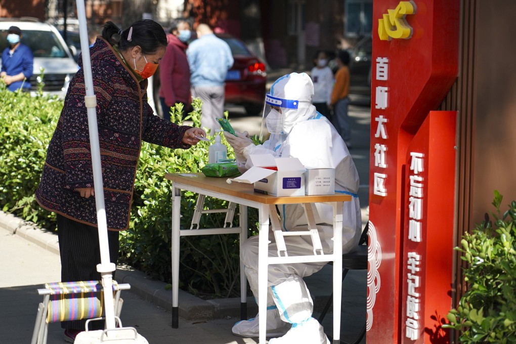 Mass testing is a central element of Beijing’s efforts to contain Covid-19. Photo: Xinhua