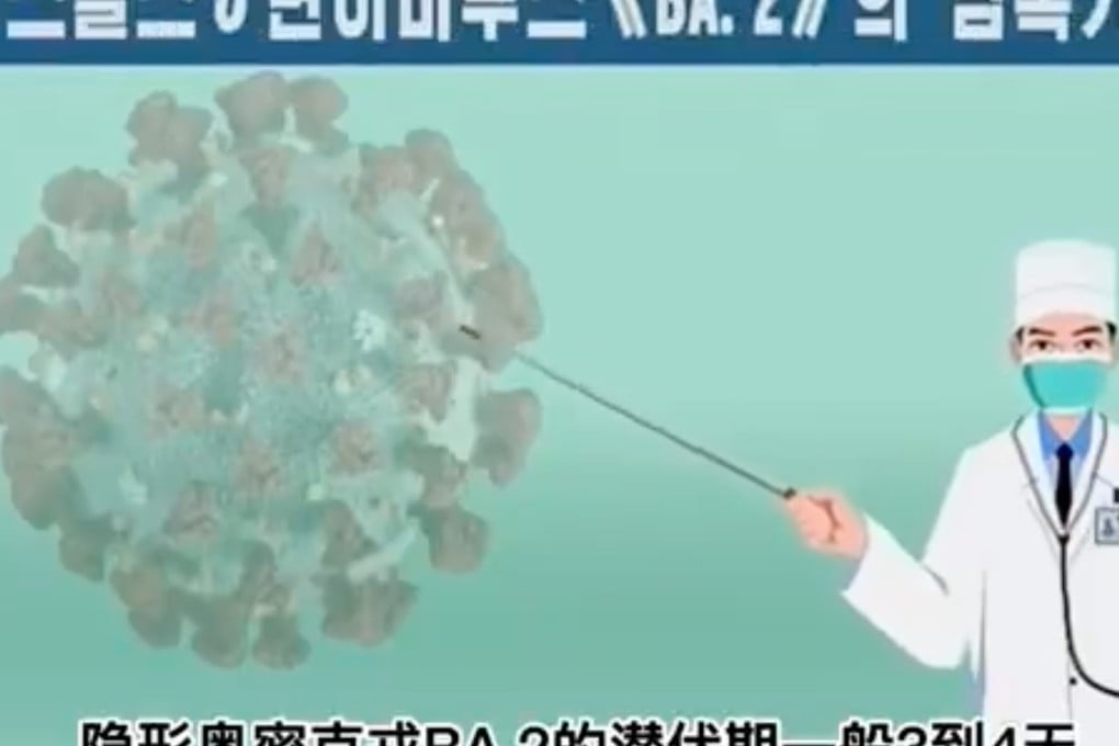 The video was reportedly produced by Korean Central Television. Photo: Weibo