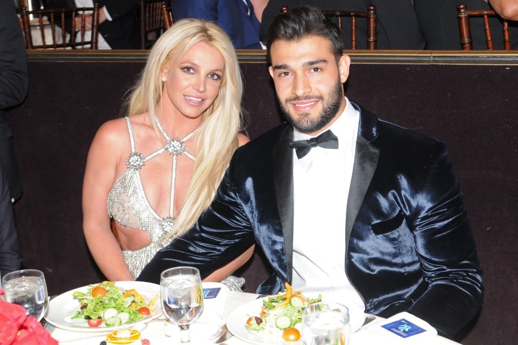 Britney Spears and her partner Sam Asghari. Photo: Getty Images for GLAAD / TNS