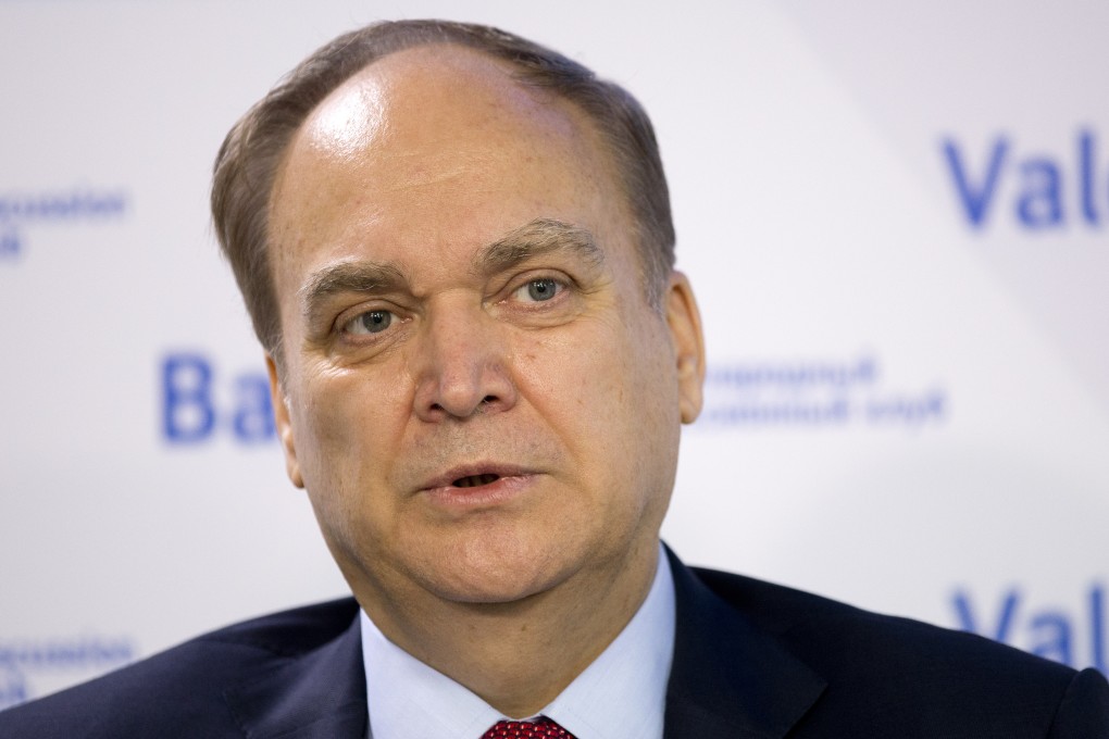 Russian ambassador to the US Anatoly Antonov. File photo: AP