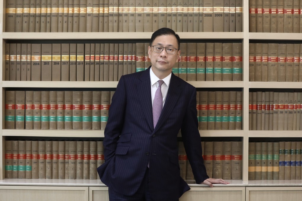 Victor Dawes at his office in Pacific Place in Admiralty. Photo: Jonathan Wong