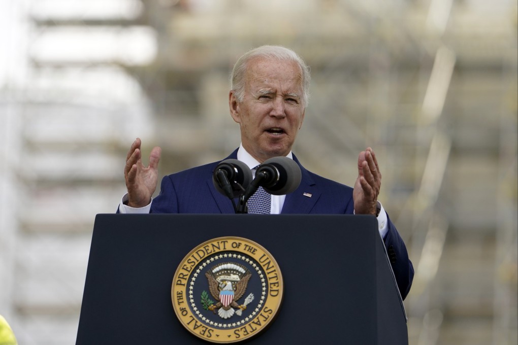 US President Joe Biden speaks at the National Peace Officers’ Memorial Service at the Capitol in Washington on May 15. Photo: AP