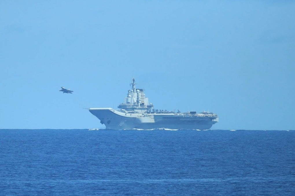 The Japanese defence ministry has released of the exercises in the Philippine Sea. Photo: Handout