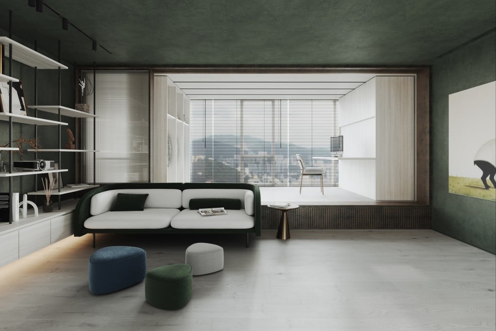 A hybrid living-working pod designed by Gavin Leung, of Bagua+Bhava in Hong Kong. Photo: Gavin Leung