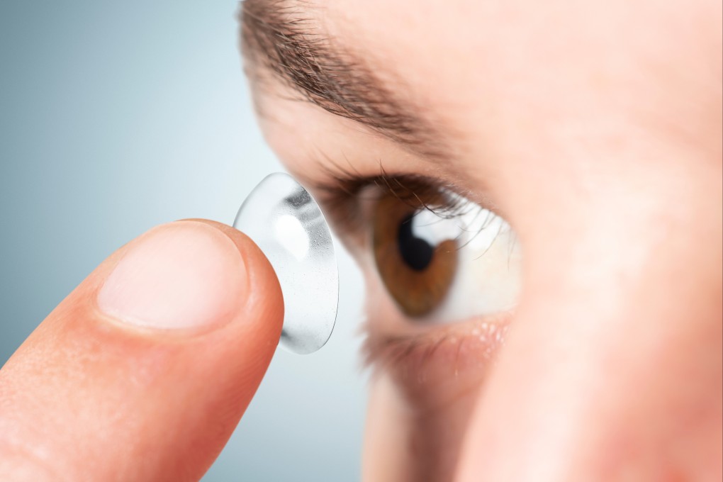 A team from Sun Yat-sen University in Guangzhou says their hi-tech contact lens could be used to monitor and regulate eye pressure before glaucoma surgery and as a bandage after the procedure without blocking vision. Photo: Shutterstock