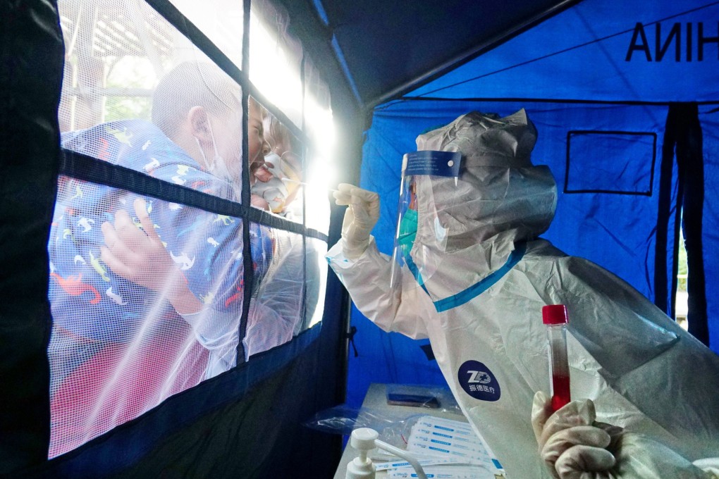 Beijing has just finished three days of almost citywide testing and there is more to come as it battles an Omicron outbreak. Photo: Xinhua