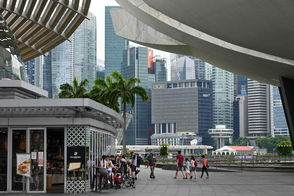 A view of Singapore’s Bayfront area on January 3. The city state has made use of data to optimise the potential of its land and sea space. Photo: AFP