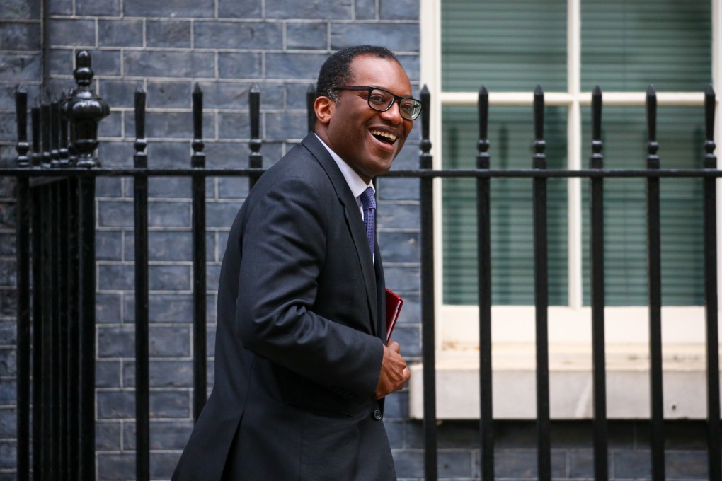 Britain’s Business Secretary Kwasi Kwarteng, pictured here arriving at No 10 Downing Street in April, said the UK government plans to end its foreign aid to China, with the money being spent better elsewhere. Photo: Bloomberg