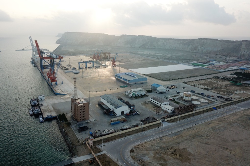 Gwadar port, which provides China with its sole overland connection with the Indian Ocean via CPEC infrastructure in Pakistan. Photo: Xinhua