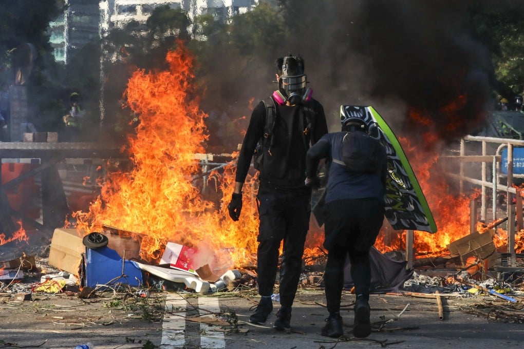 Some of the most chaotic and violent scenes of the 2019 unrest took place at Chinese University. Photo: Felix Wong