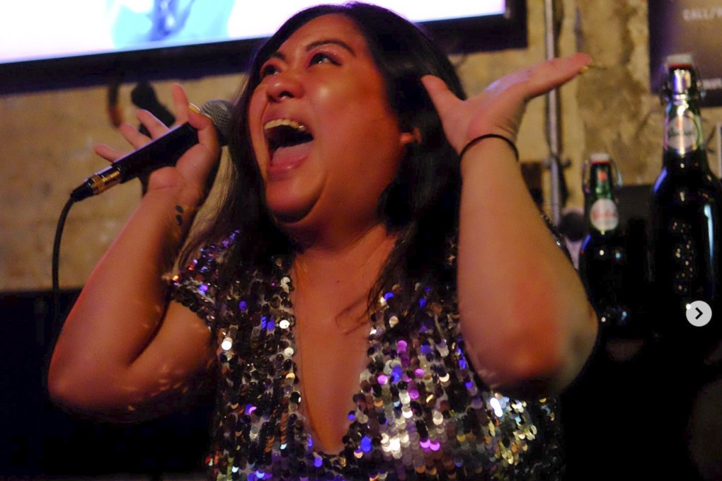 Francesca Ayala, part of the Hong Kong comedy group B*****s in Stitches. Photo: Instagram/partygoblinmothe