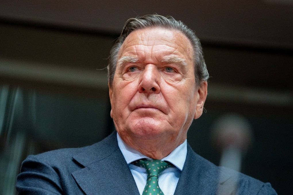Germany’s former chancellor Gerhard Schroeder. File photo: dpa