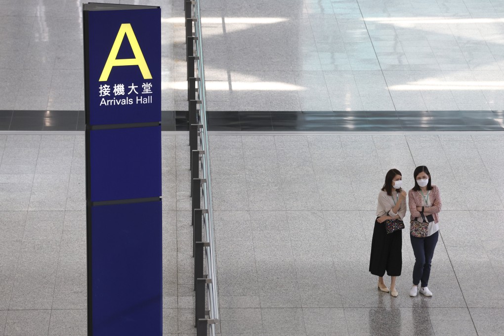 The arrivals hall at Hong Kong International Airport. Photo: Yik Yeung-man
