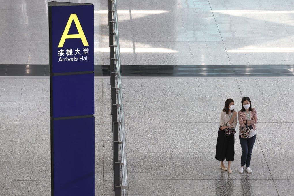 The arrivals hall at Hong Kong International Airport. Photo: Yik Yeung-man