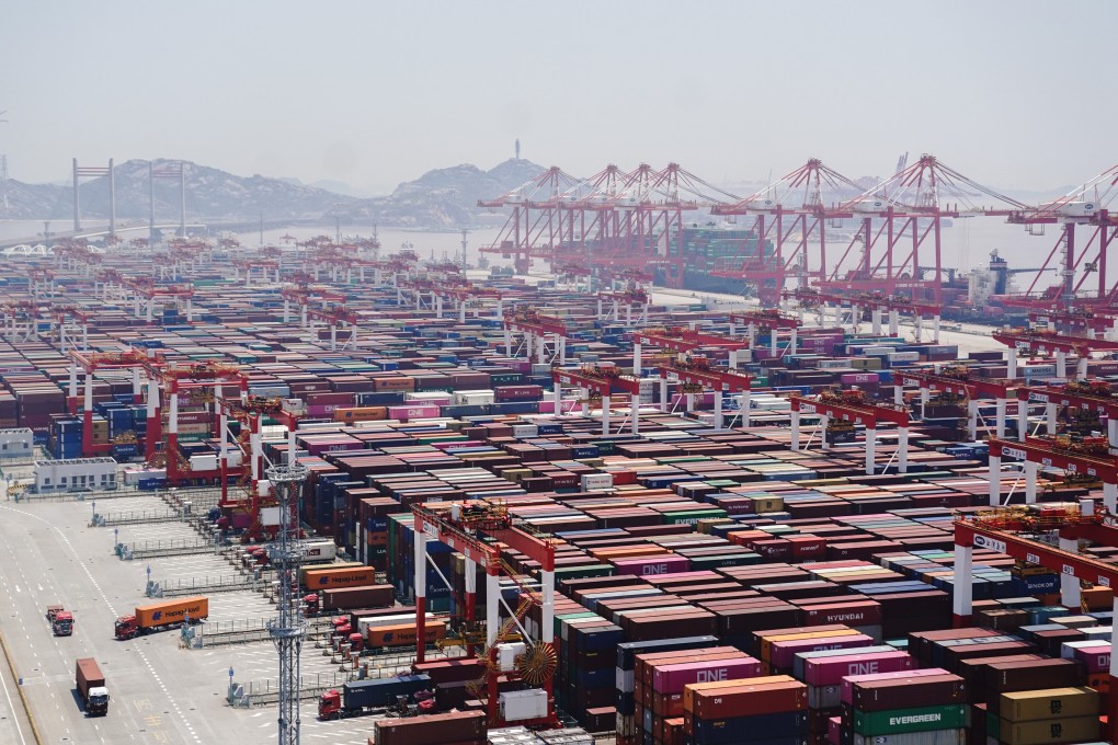 Shanghai, home to the world’s busiest container port, has been under near-total shutdown for  weeks. Photo: Xinhua