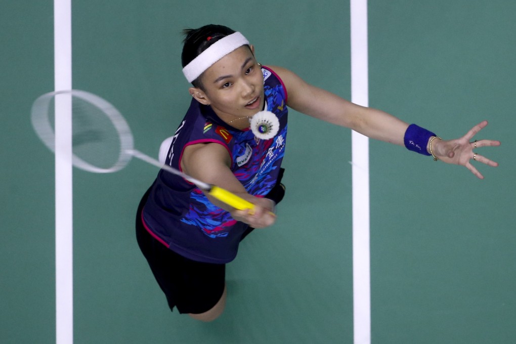 Taiwan’s Tai Tzu-ying in action at the Thailand Open. Photo: EPA-EFE