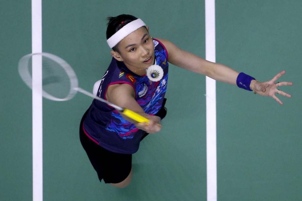 Taiwan’s Tai Tzu-ying in action at the Thailand Open. Photo: EPA-EFE