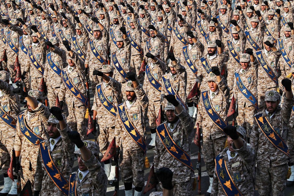 Iran’s Islamic Revolutionary Guard Corps. File photo: AFP