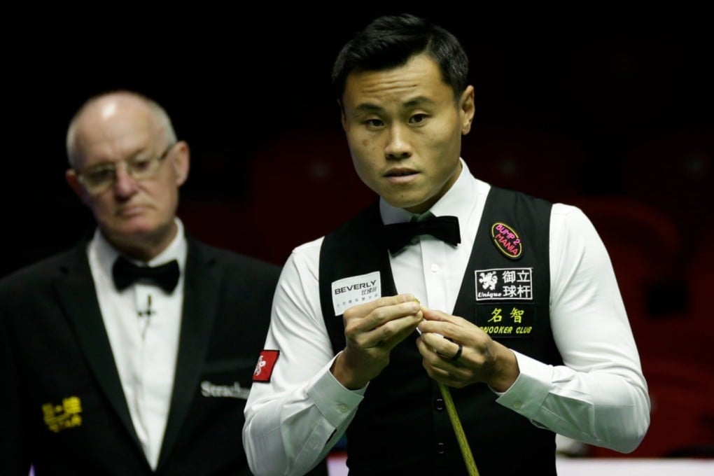 Andy Lee is back among snooker’s elite, but funding cuts threaten his ability to stay there for long. Photo: World Snooker Association