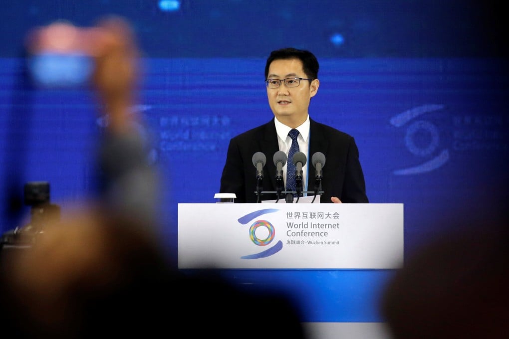 Tencent Holdings chairman and chief executive Pony Ma Huateng’s recent WeChat post has gone viral, as concerns grow about China’s slowing economy. Photo: Reuters