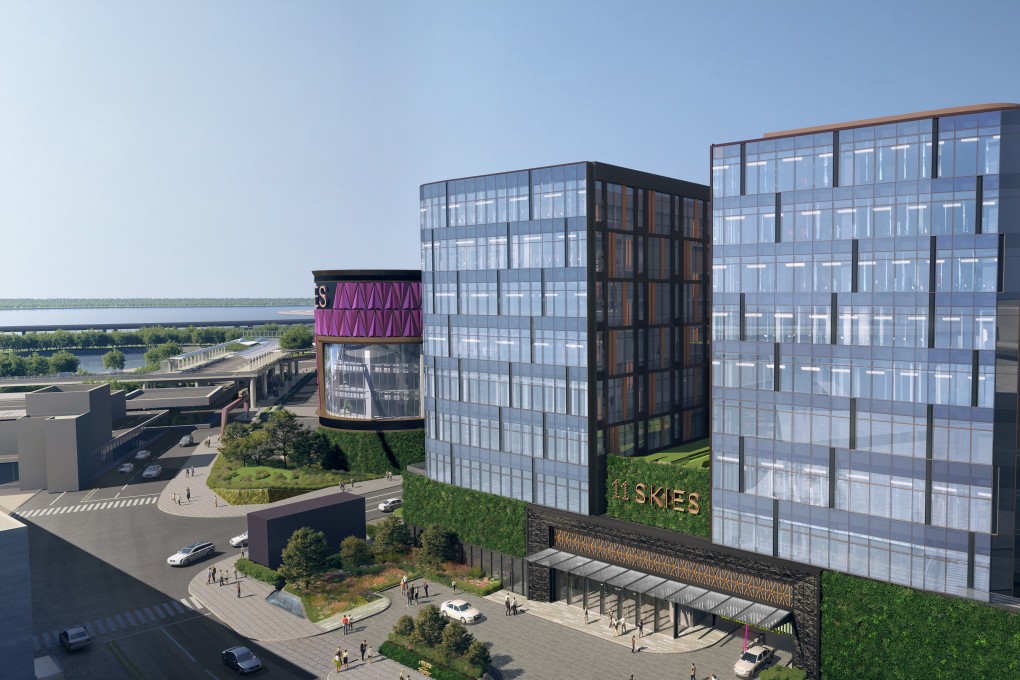 The office buildings at 11 Skies will open in July to cater for the Greater Bay Area market.  Photo: Handout