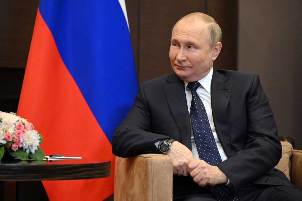 Russian President Vladimir Putin on Monday. Photo: via AP