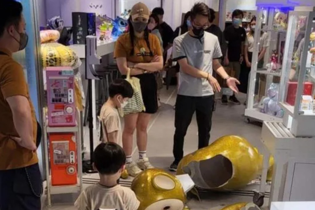 A picture of the incident was widely circulated on the internet. Photo: Handout