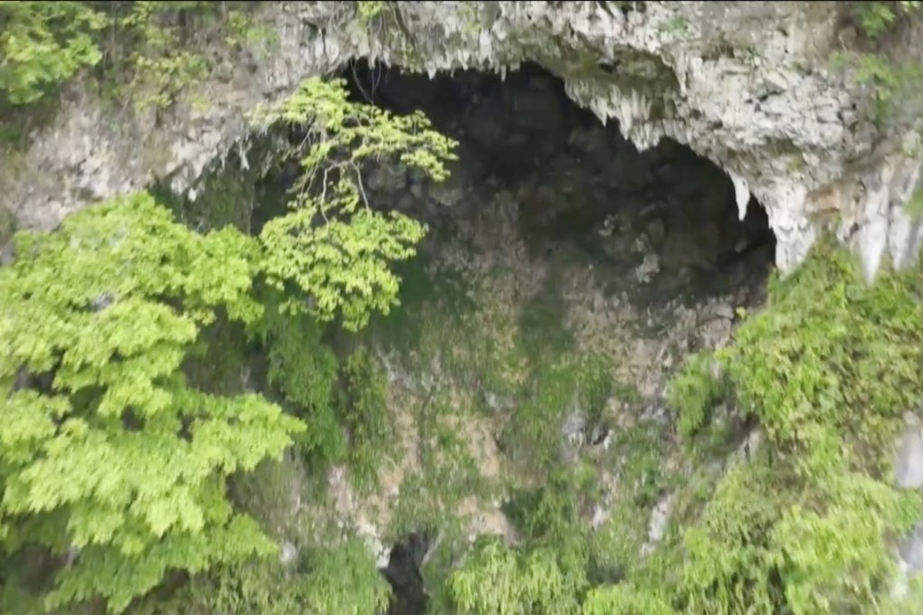 Sinkholes are common phenomenons in China’s karst landscapes. Photo: CGTN