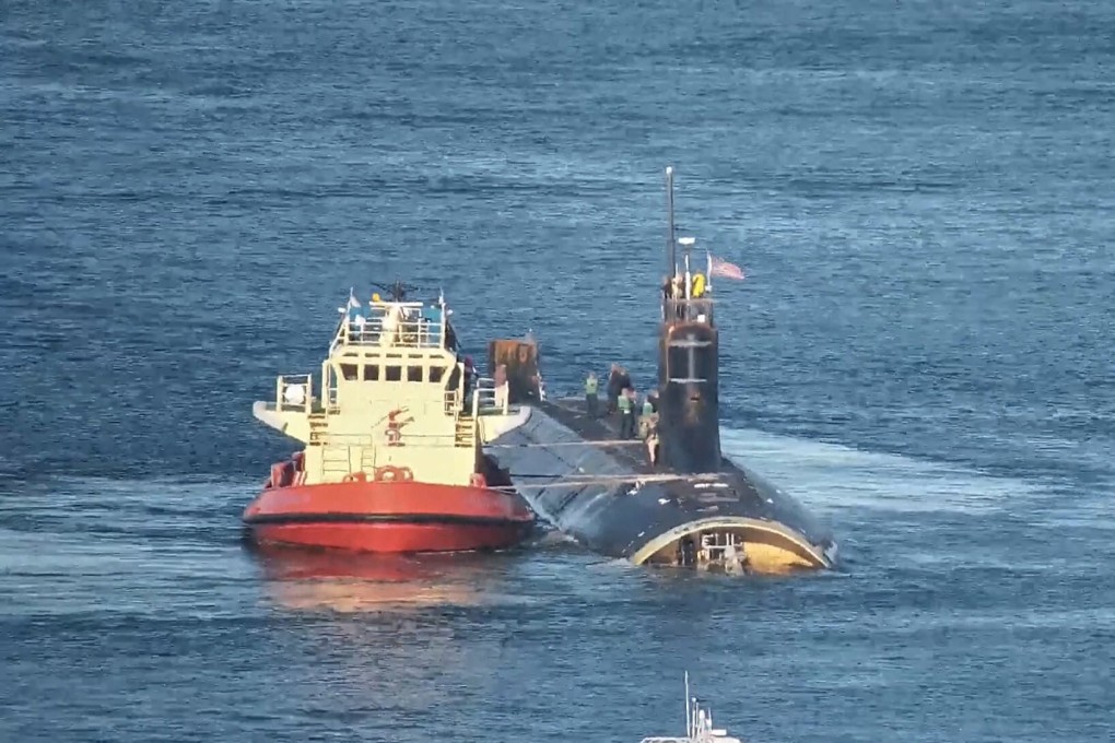 The USS Connecticut needed repairs after the incident. Photo: Handout