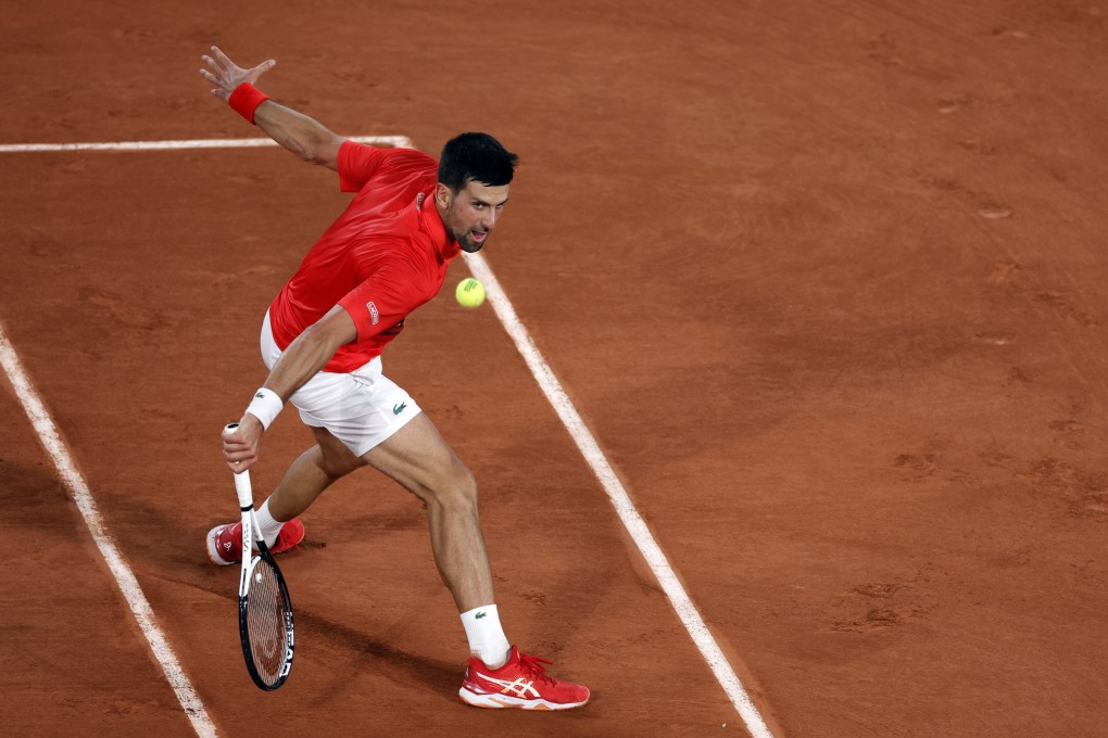 Novak Djokovic defeated Yoshihito Nishioka in the first round of the French Open. Photo: EPA-EFE