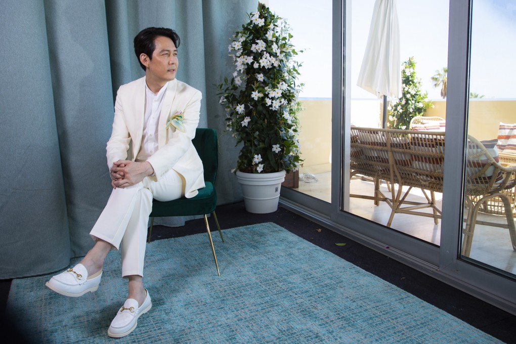 Squid Game star and director of Hunt, Lee Jung-jae, at the 2022 Cannes Film Festival. Photo: Joel Ryan/Invision/AP