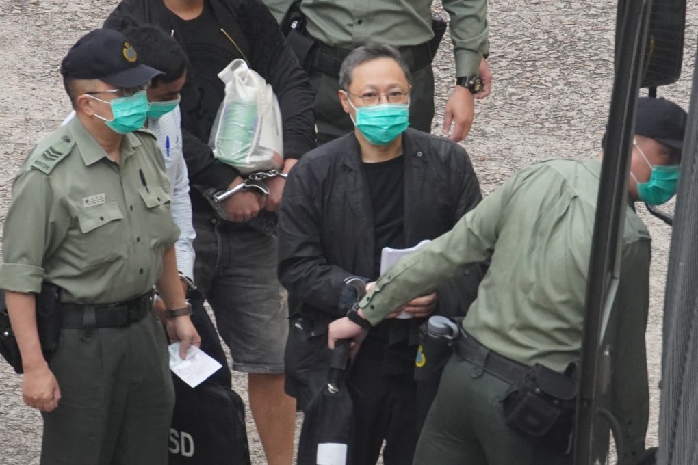 Benny Tai has been remanded in custody since last year over a national security case. Photo: Winson Wong